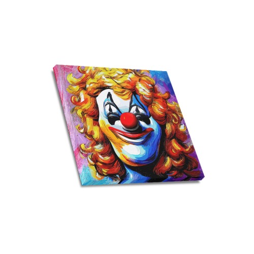 clown-004 Upgraded Canvas Print 16"x16"