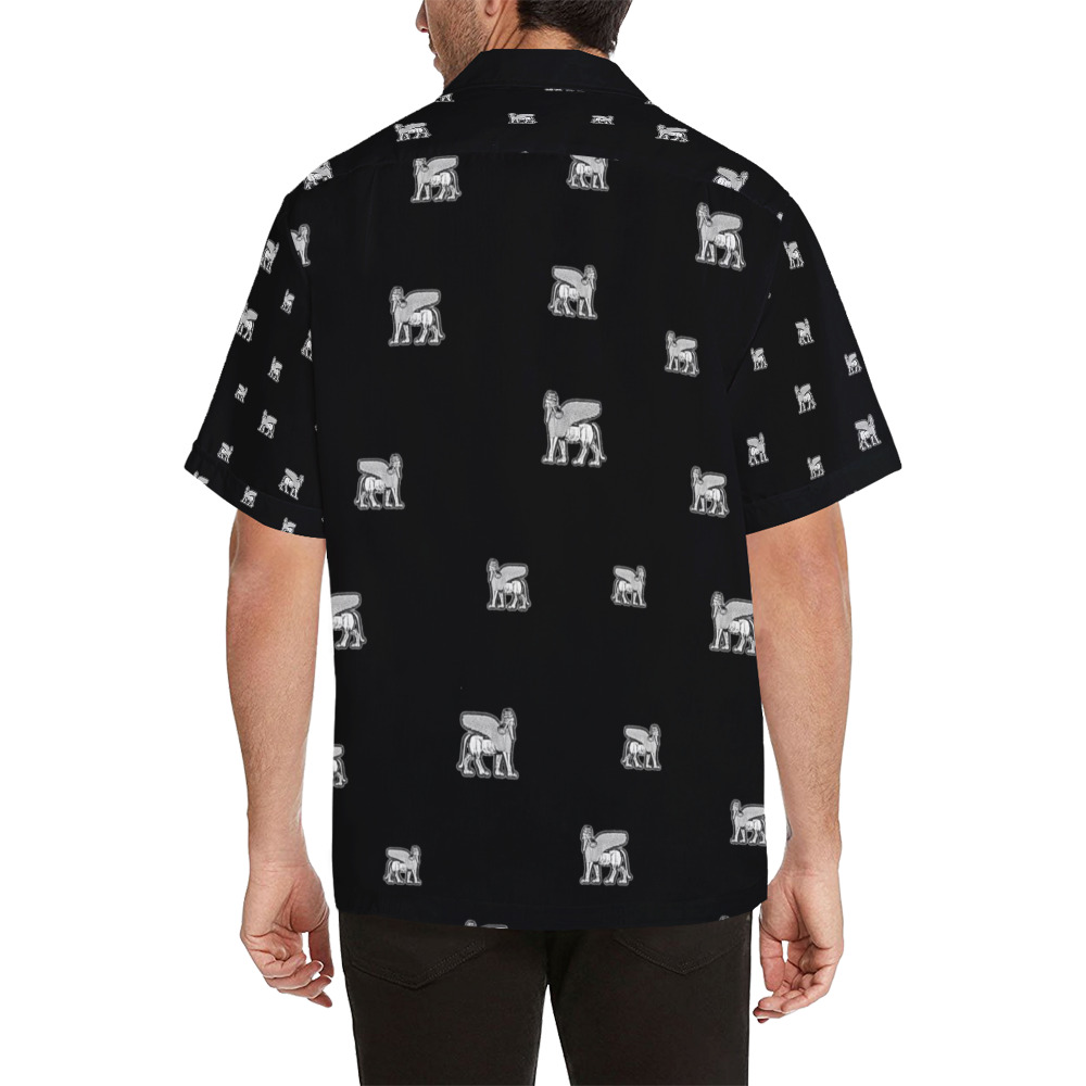 Lamassu Star Hawaiian Shirt (Model T58)