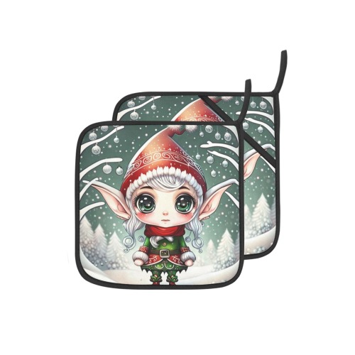 Christmas Elf Pot Holder (2pcs)