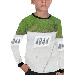 Street Number 4844 Kids' All Over Print Long Sleeve T-shirt (Model T51)