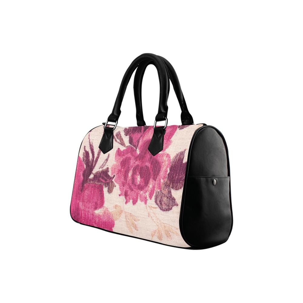 Sac Boston Flower Couture Boston Handbag (Model 1621)