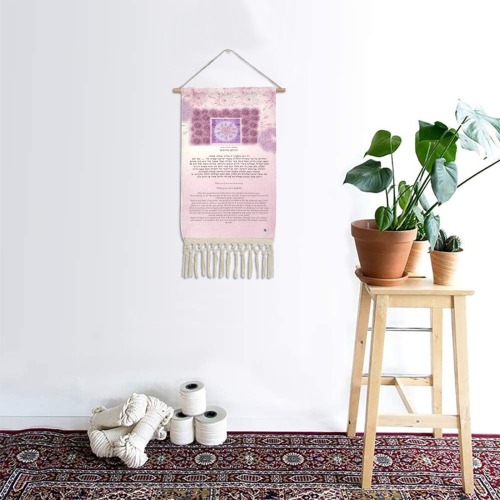 9th month-10x19-1 Linen Hanging Poster