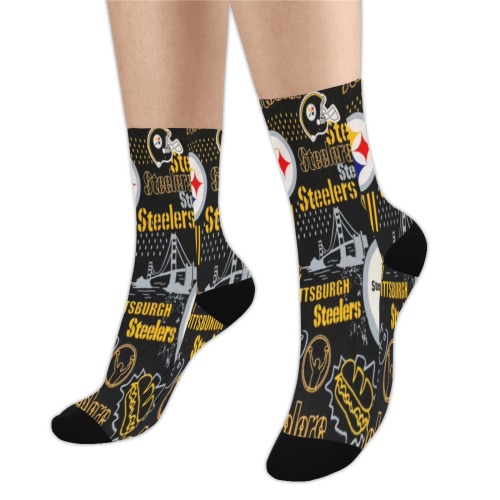 Steelers Trouser Socks (For Men)