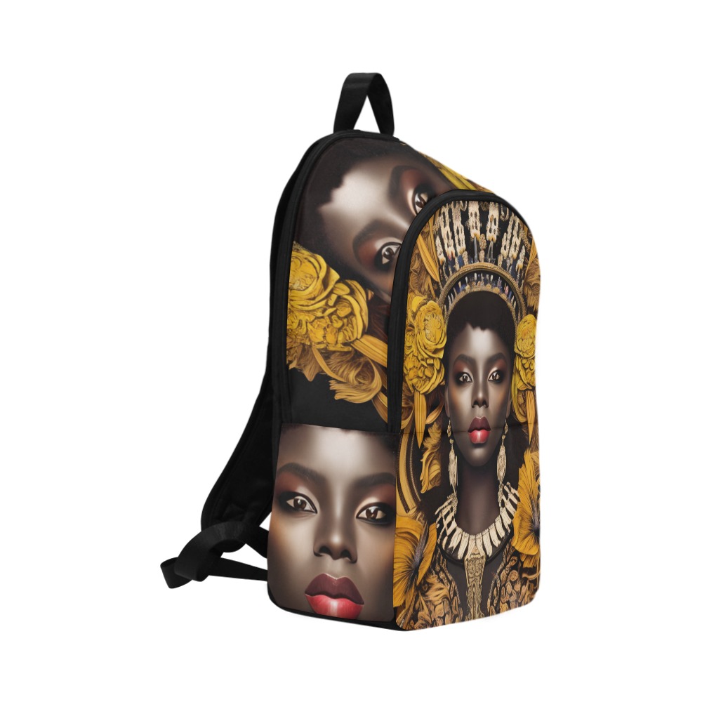 BLACK QUEEN Fabric Backpack for Adult (Model 1659)