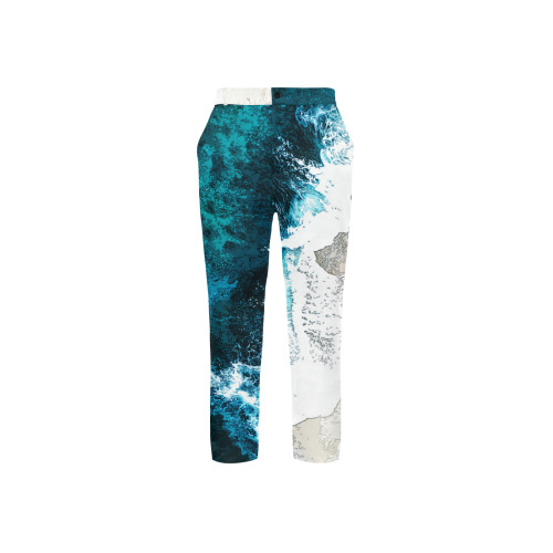 Ocean And Beach Men's All Over Print Casual Trousers (Model L68)