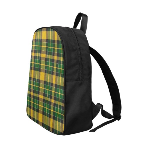 BRANDON MANITOBA TARTAN Fabric School Backpack (Model 1682) (Large)