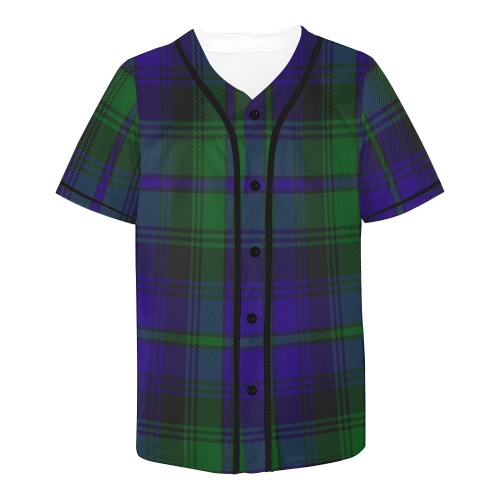 5TH. ROYAL SCOTS OF CANADA TARTAN All Over Print Baseball Jersey for Men (Model T50)