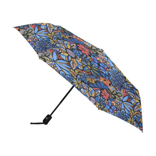 Talavera Bouquet Anti-UV Auto-Foldable Umbrella (U09)