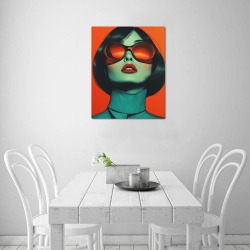 French M   3 Upgraded Canvas Print 16"x20"