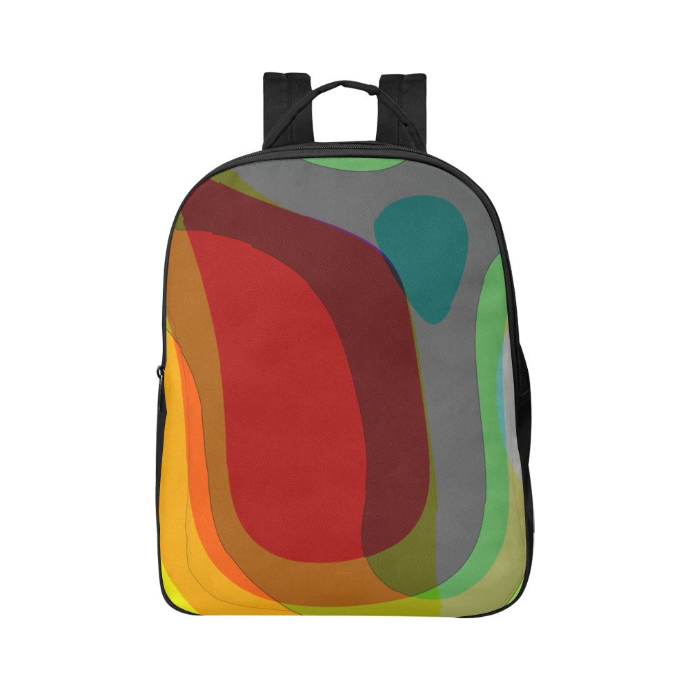 Colorful Abstract 118 Popular Fabric Backpack (Model 1683)