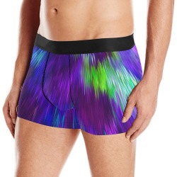 Abstract Digital Art - Glitch Men's All Over Print Boxer Briefs (Model L10)