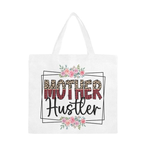 MSC- Mother hustler-tote Canvas Tote Bag/Large (Model 1702)