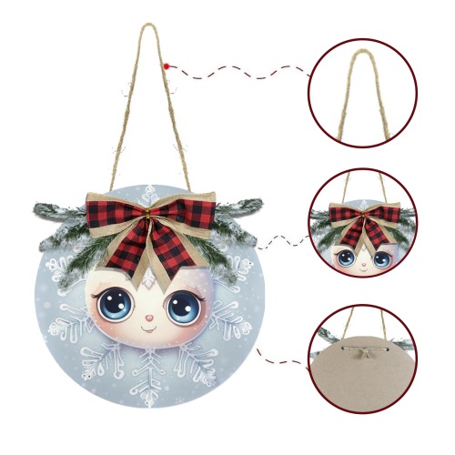 Little Snowflake Christmas Door Hanger (11.8inch)