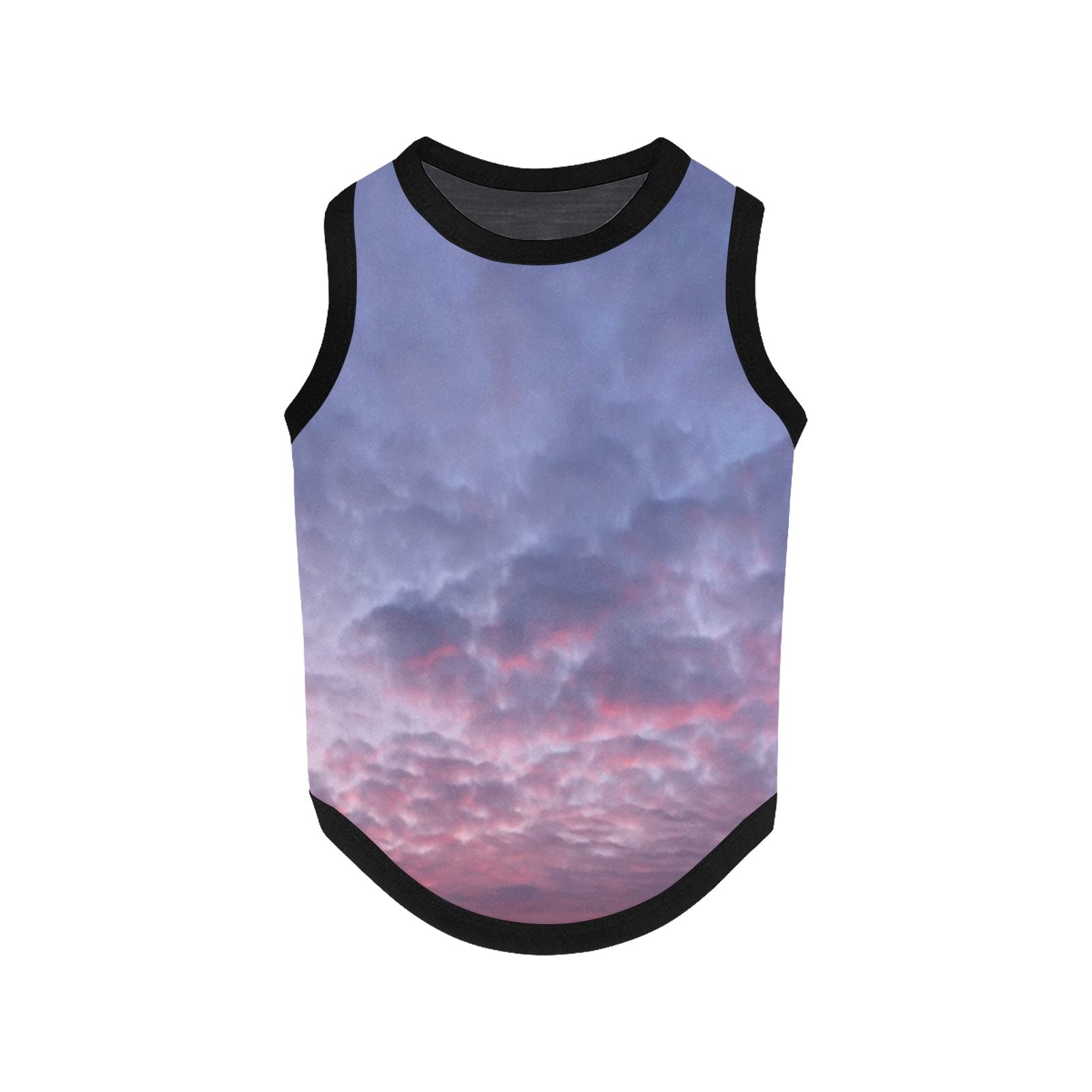 Morning Purple Sunrise Collection All Over Print Pet Tank Top