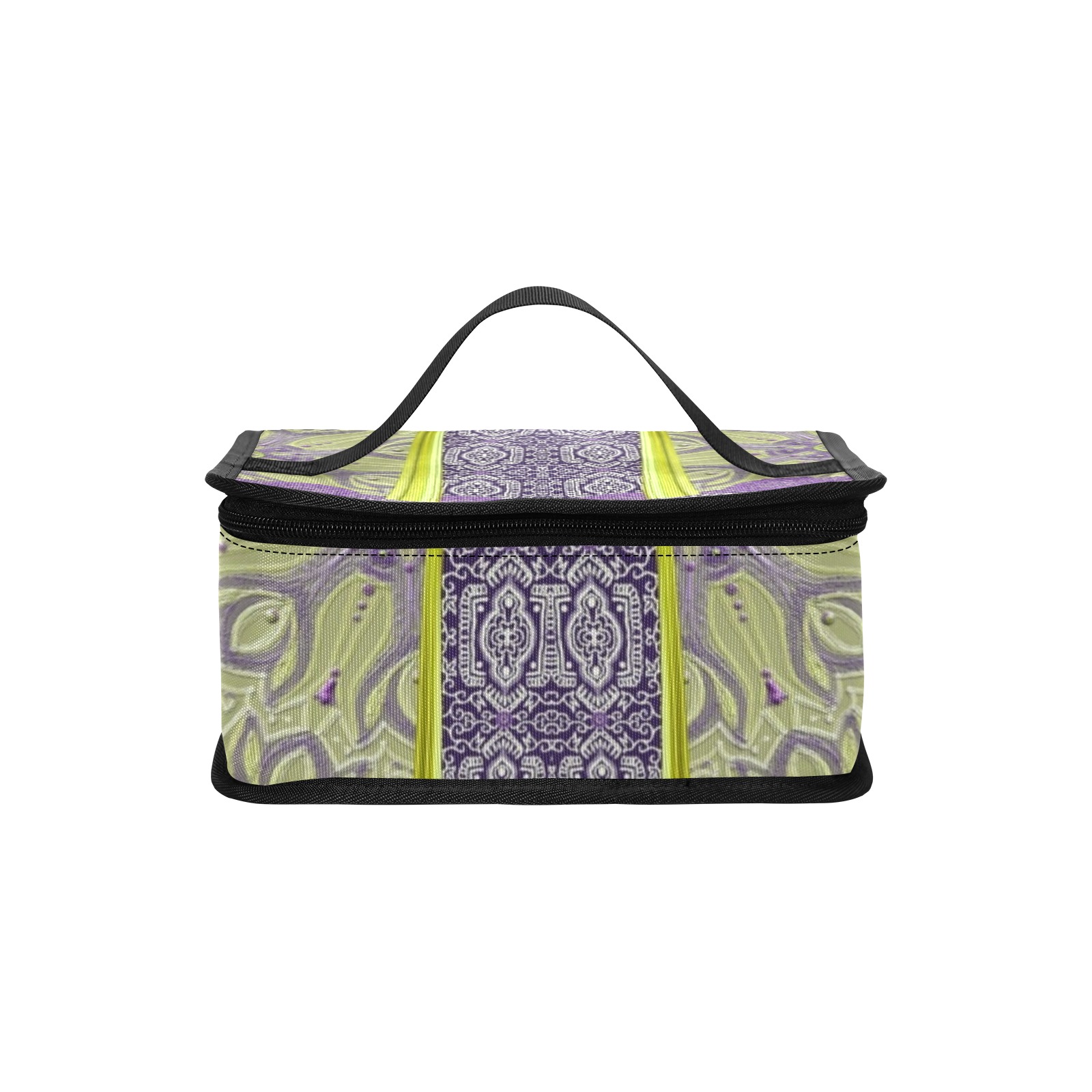 arabesques purple Portable Lunch Bag (Model 1727)