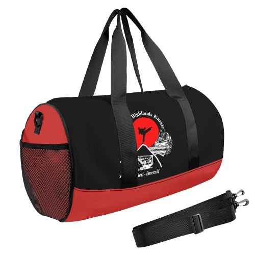 CHK Duffel Red Black Duffle Bag (Model 1679)