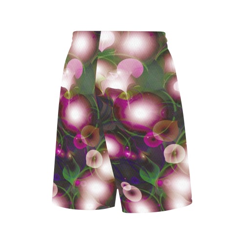 melting bubbles6 All Over Print Basketball Shorts with Pocket