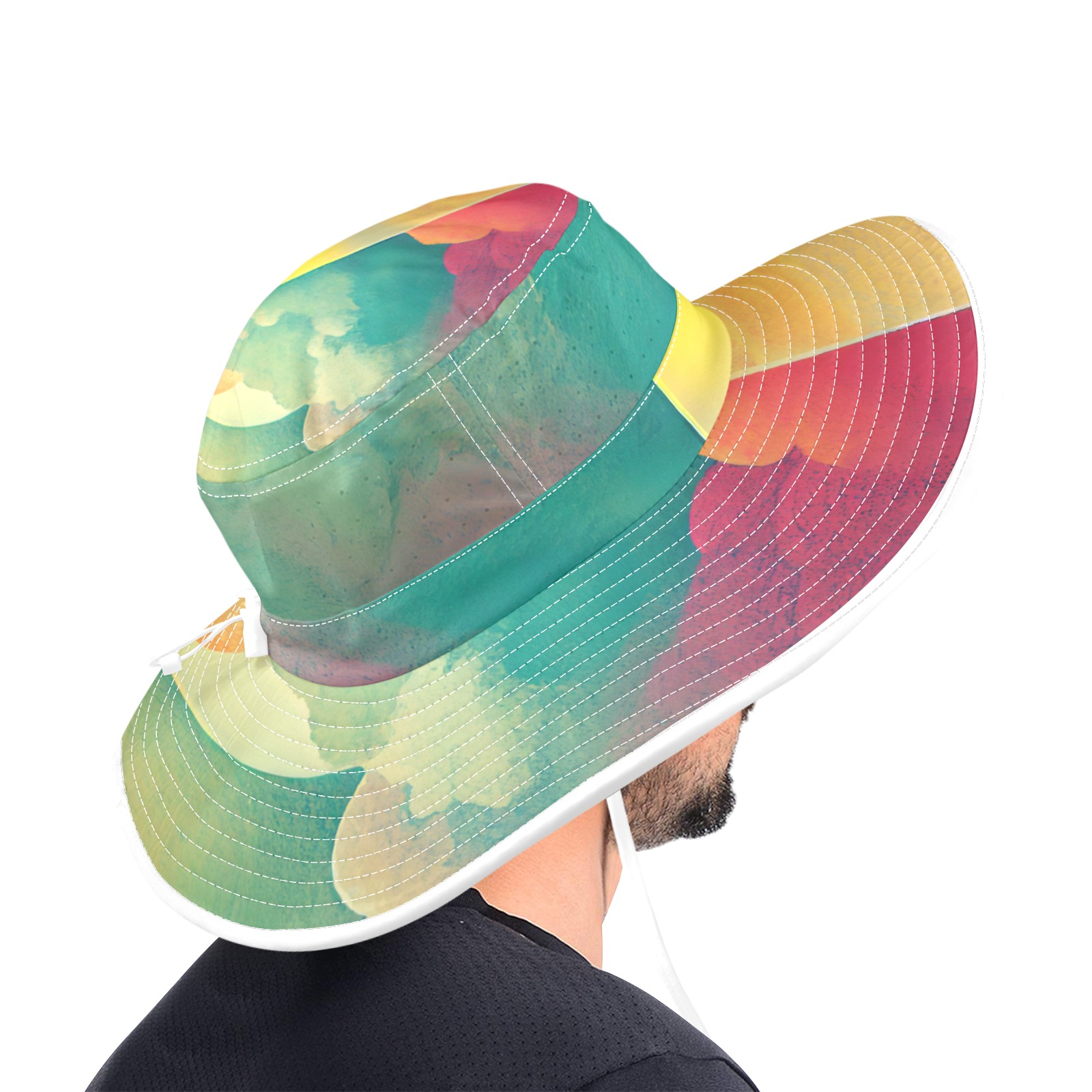 Sun Ray Wide Brim UV protection hat men and women Wide Brim Bucket Hat