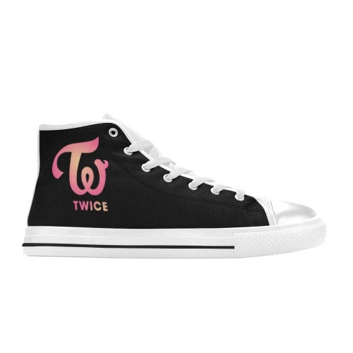 TWICE Women's Classic High Top Canvas Shoes (Model 017)