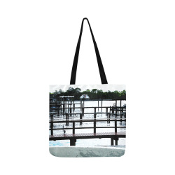 Docks On The River 7580 Reusable Shopping Bag Model 1660 (Two sides)