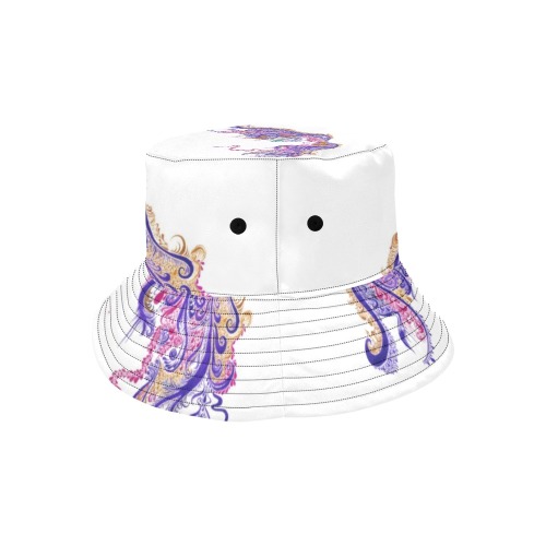 Two Souls In One Bucket Hat All Over Print Bucket Hat for Men