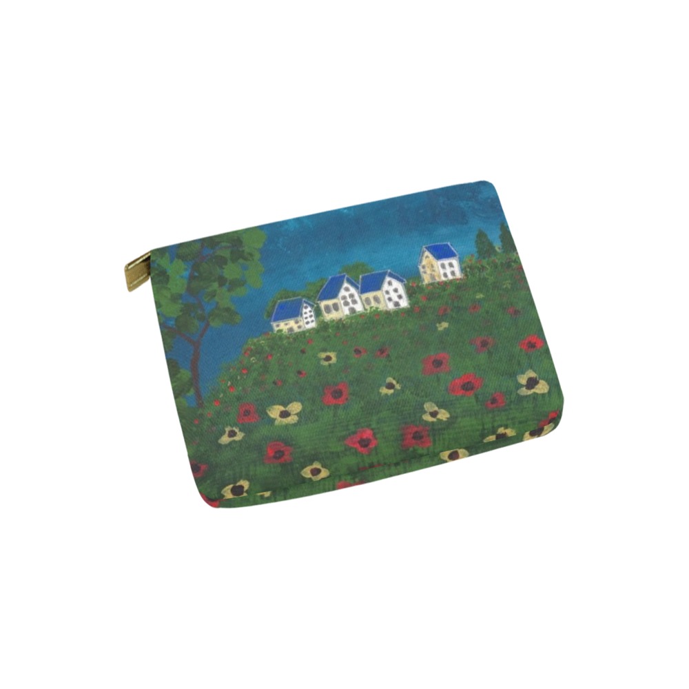 The Field of Poppies Carry-All Pouch 6''x5''