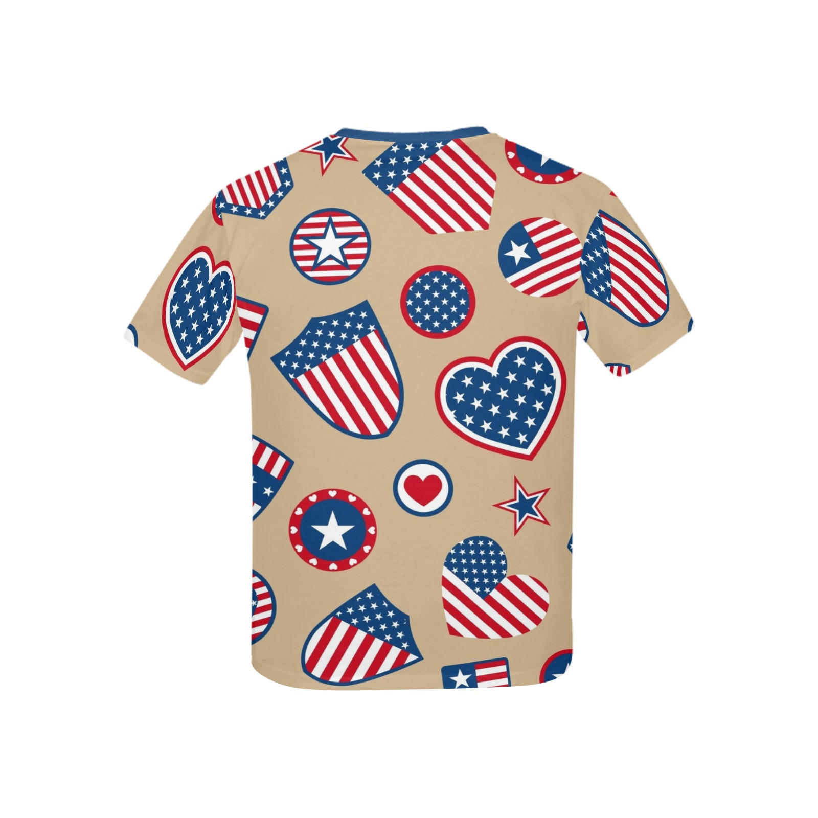 USA Patriotic Tee Kids' All Over Print T-shirt (USA Size) (Model T40)