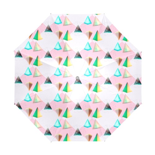 geometric Anti-UV Foldable Umbrella (U08)