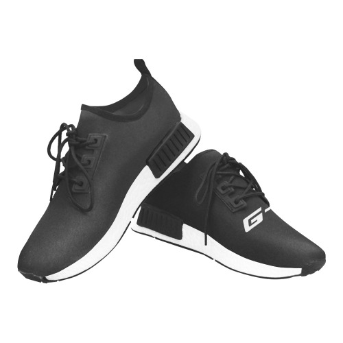 BLACK G-Y SNEAKERS Men’s Draco Running Shoes (Model 025)