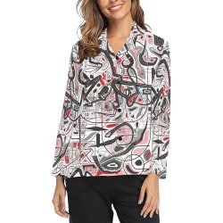 Model 2 Women's Long Sleeve Pajama Shirt