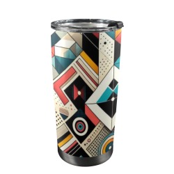Creative Angles 20oz Mobile Tumbler with Lid (Black Lock)