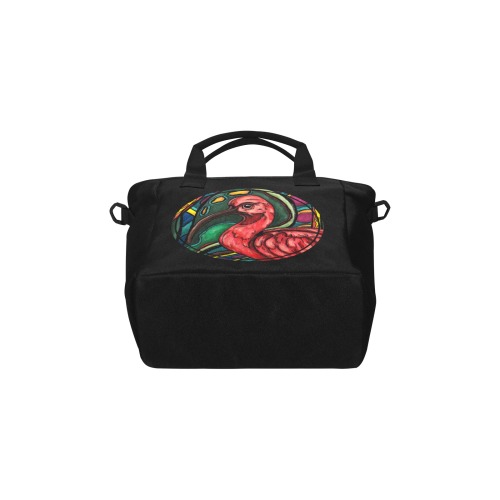 bin chicken Insulated Tote Bag with Shoulder Strap (Model 1724)