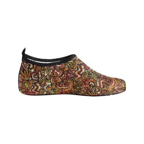 Dragonscape  - Small Pattern Men's Slip-On Water Shoes (Model 056)