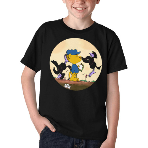 Ferald and The Pesky Crows Kids' All Over Print T-shirt (Model T65)