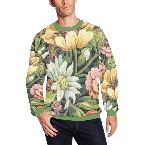 grandma's comfy couch vintage floral