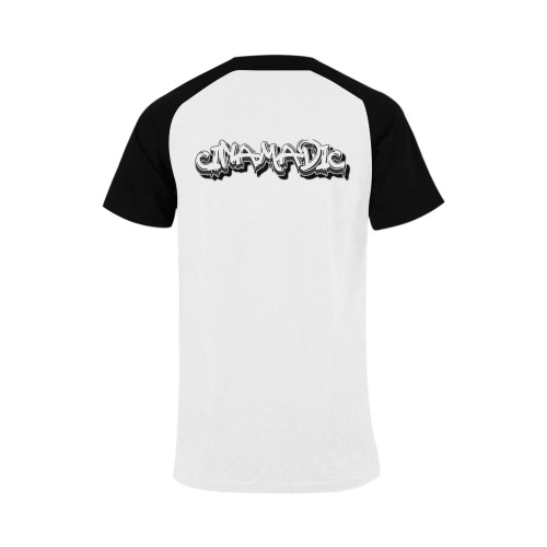 cina Men's Raglan T-shirt (USA Size) (Model T11)
