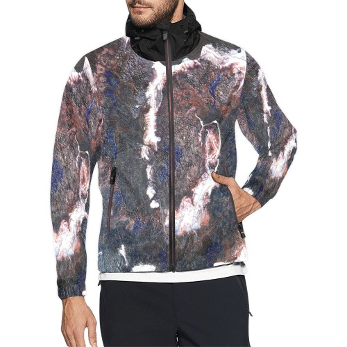The Lion and the Monkey Unisex All Over Print Windbreaker (Model H23)