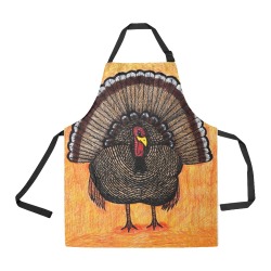 Tough Turkey All Over Print Apron