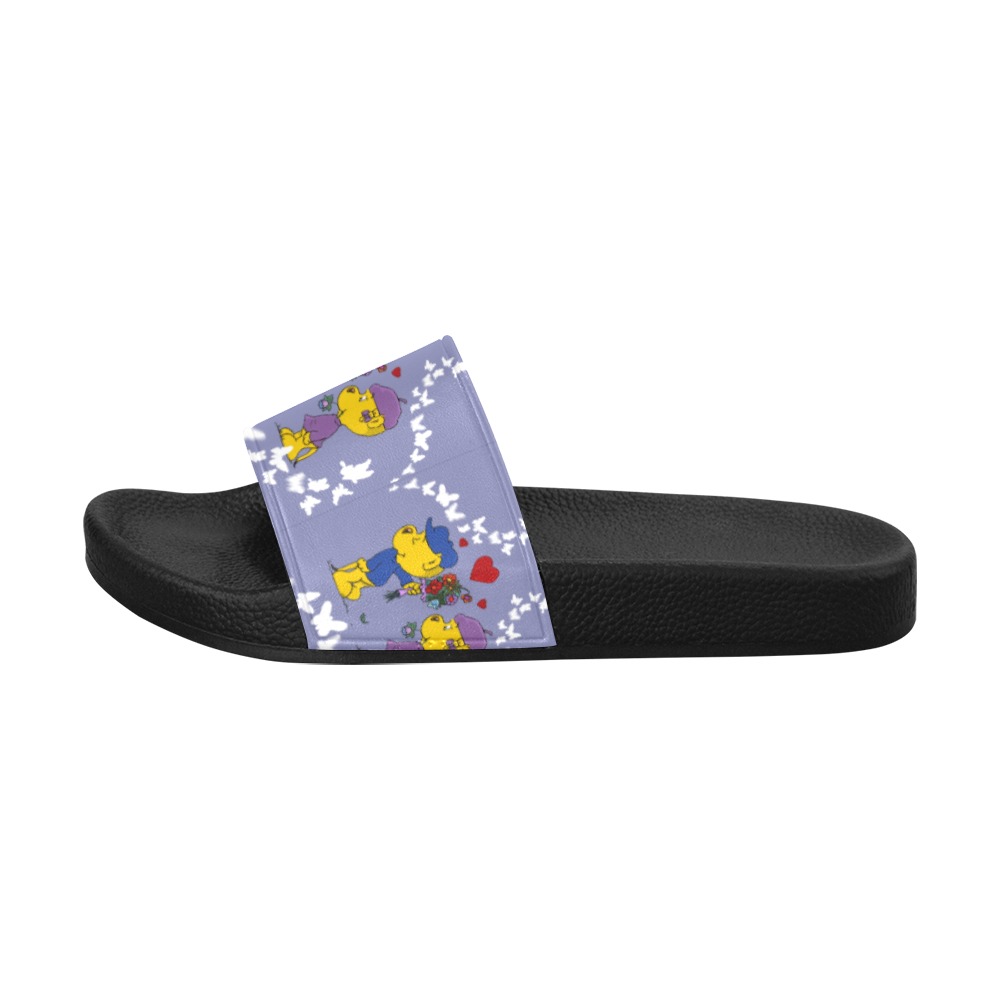 Ferald and Sahsha Ferret Women's Slide Sandals (Model 057)