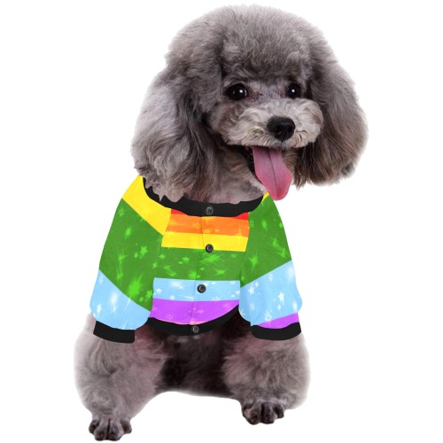 Pride by Nico Bielow Pet Dog Round Neck Shirt