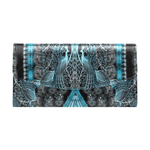 tsygane clair 7 Women's Flap Wallet (Model 1707)