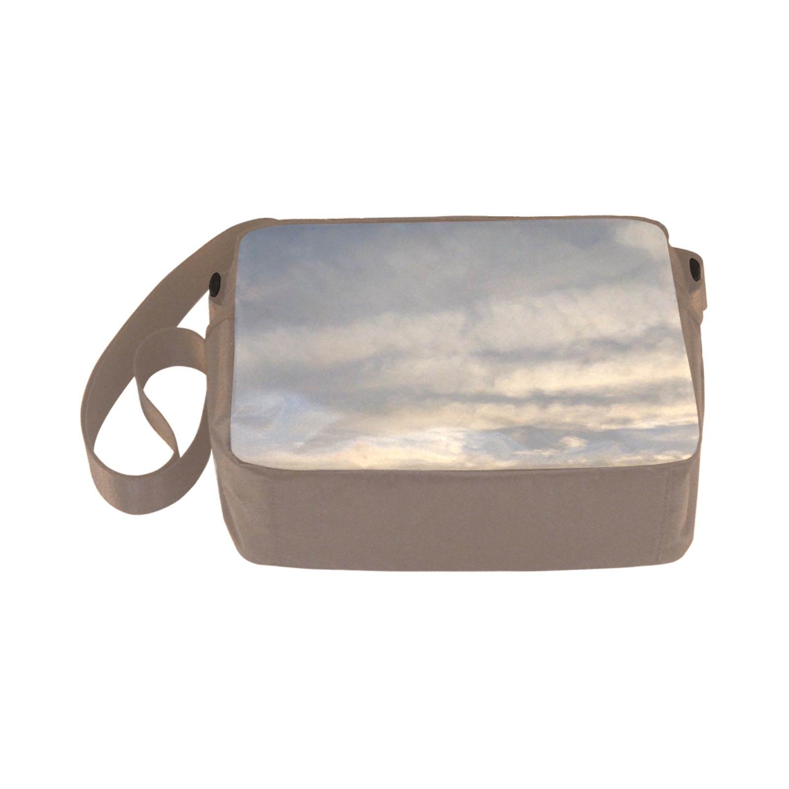 Rippled Cloud Collection Classic Cross-body Nylon Bags (Model 1632)