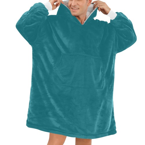 Harbor Blue Blanket Hoodie for Men