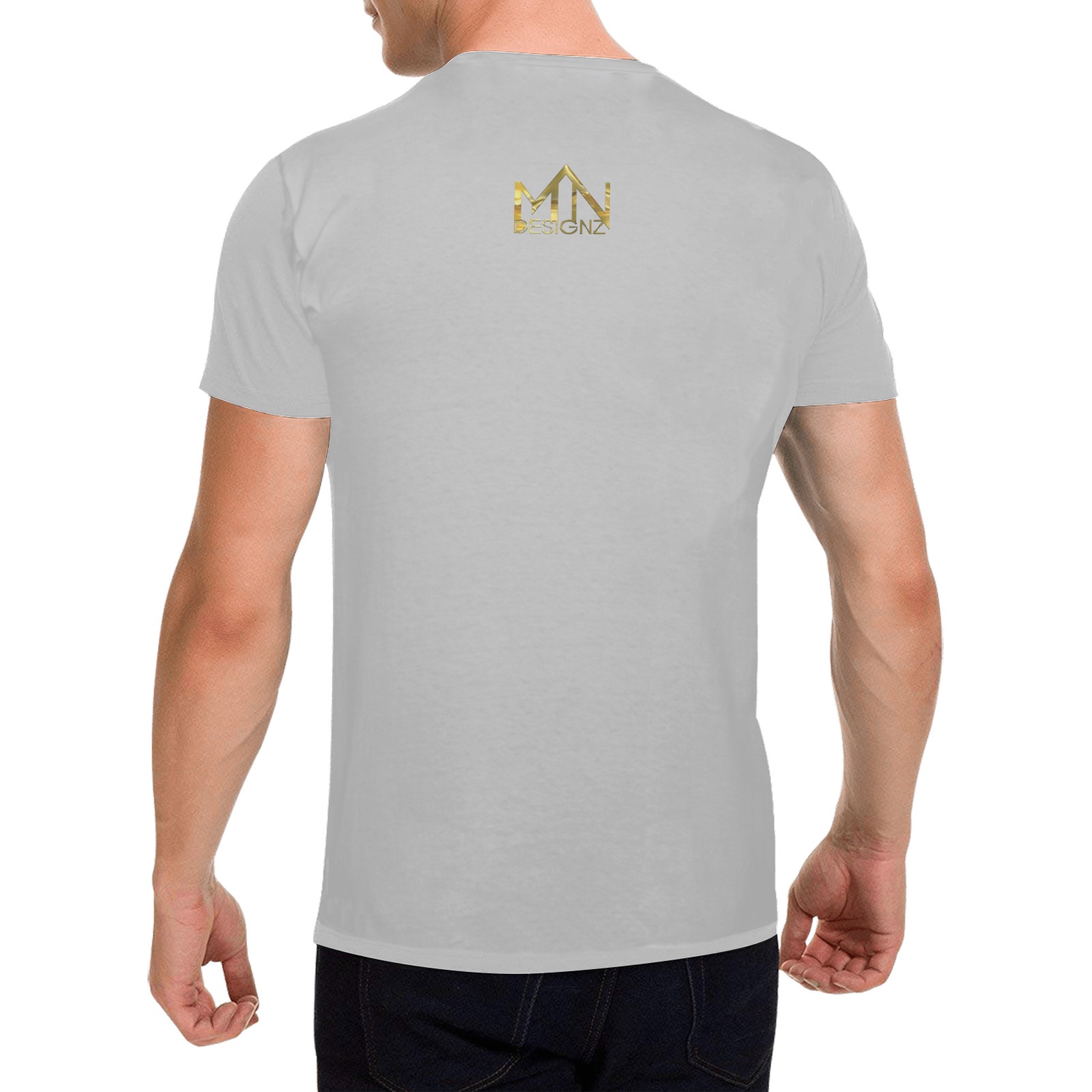 Broken Bond Men's T-Shirt in USA Size (Two Sides Printing)