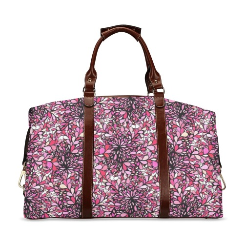 Raspberry Splash Classic Travel Bag (Model 1643) Remake