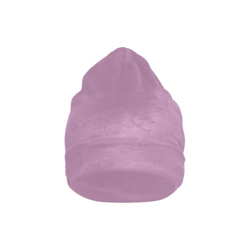 color mauve All Over Print Beanie for Adults