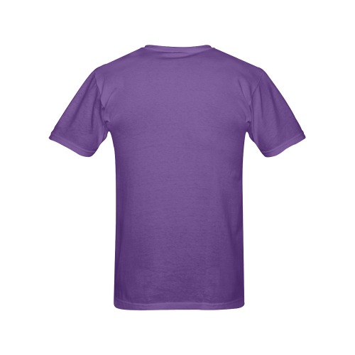 Come To The Gay Side We Have Rainbows (Purple) Men's T-Shirt in USA Size (Front Printing Only)