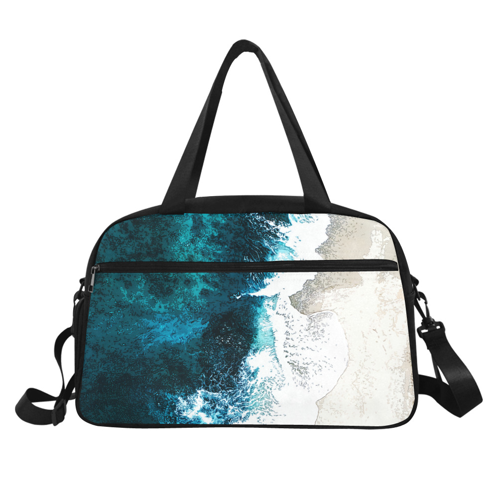 Ocean And Beach Fitness Handbag (Model 1671)