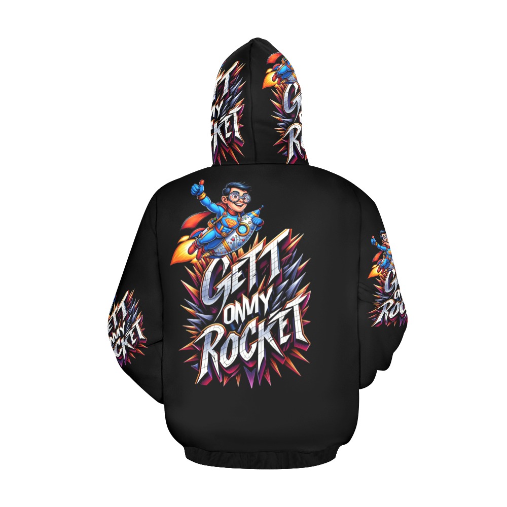 SEO Hoodie All Over Print Hoodie for Men (USA Size) (Model H13)