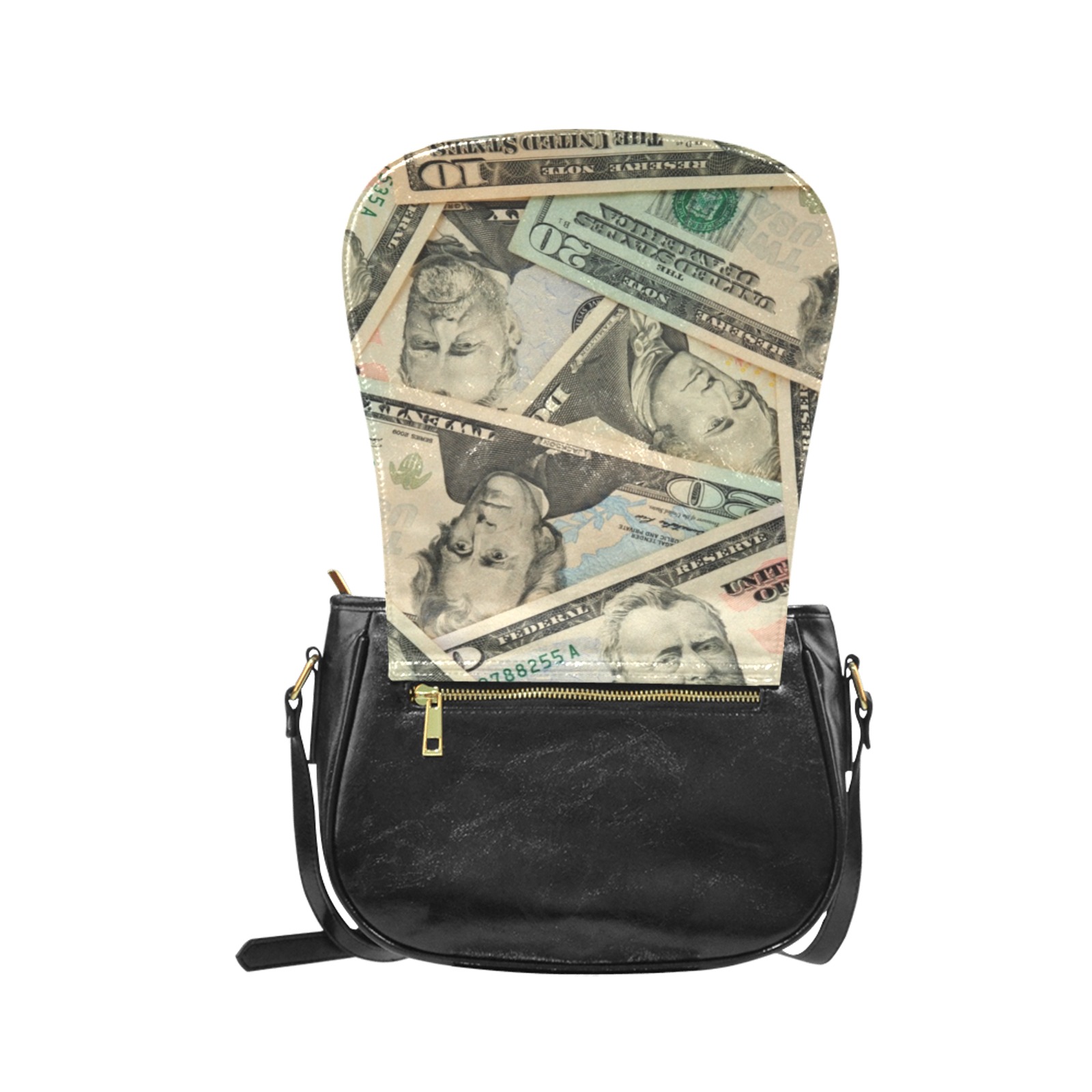 US PAPER CURRENCY Classic Saddle Bag/Small (Model 1648)